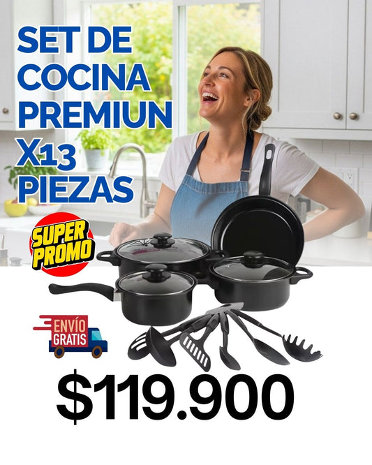 Set de Cocina Premium – 13 Piezas✨🍳